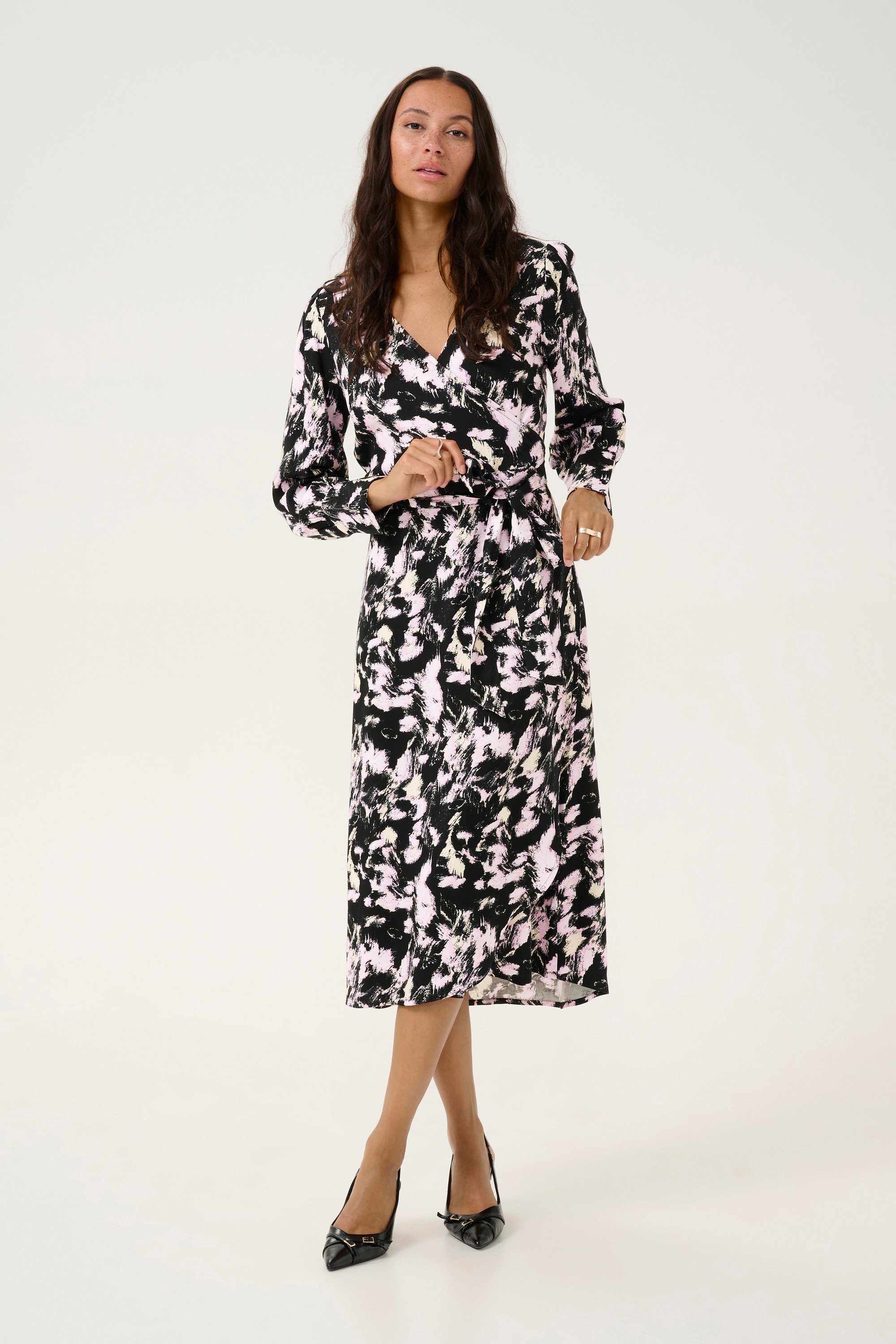 Kleid Regular fit black multi