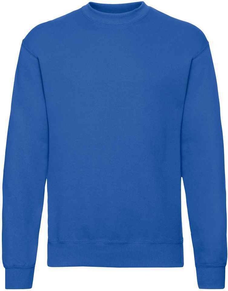 Fruit of the Loom Unisex Erwachsene Classic Drop Shoulder Sweatshirt (Königsblau)