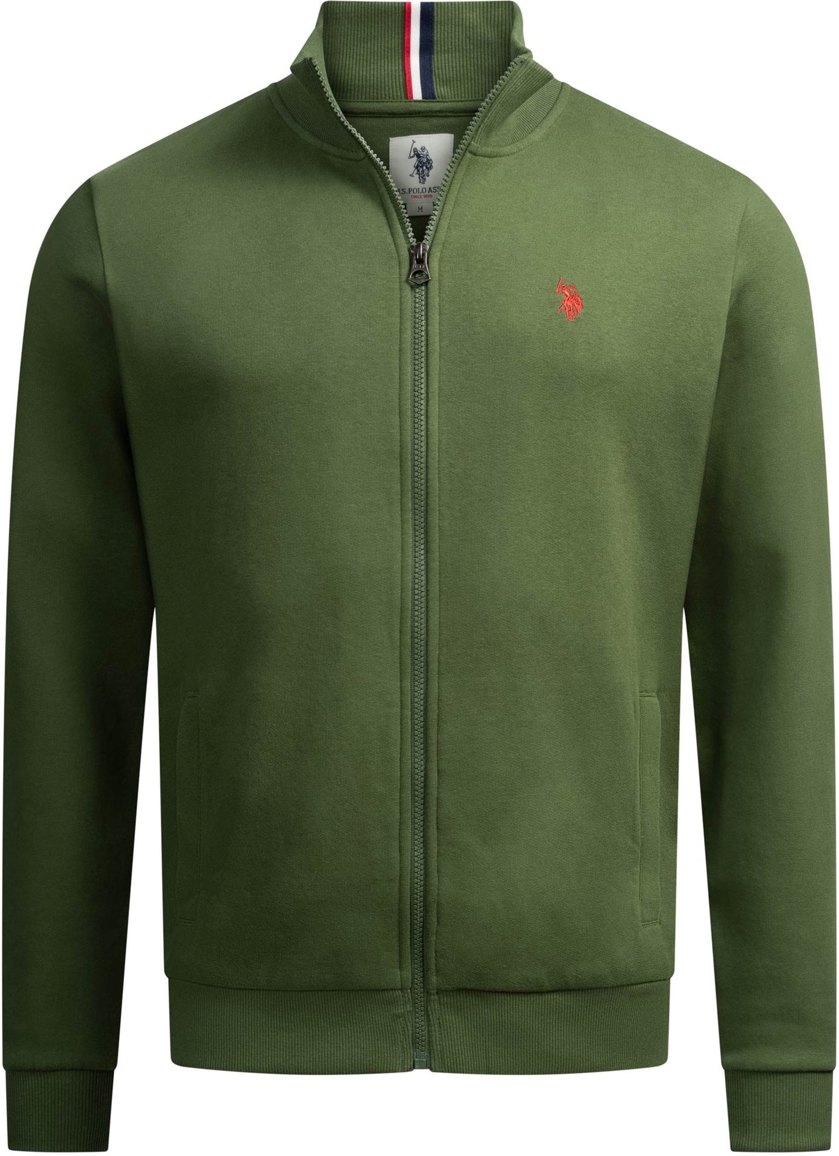 U.S. POLO ASSN. Herren Sweatjacke USTheoo aus Baumwoll-Polyester-Mix