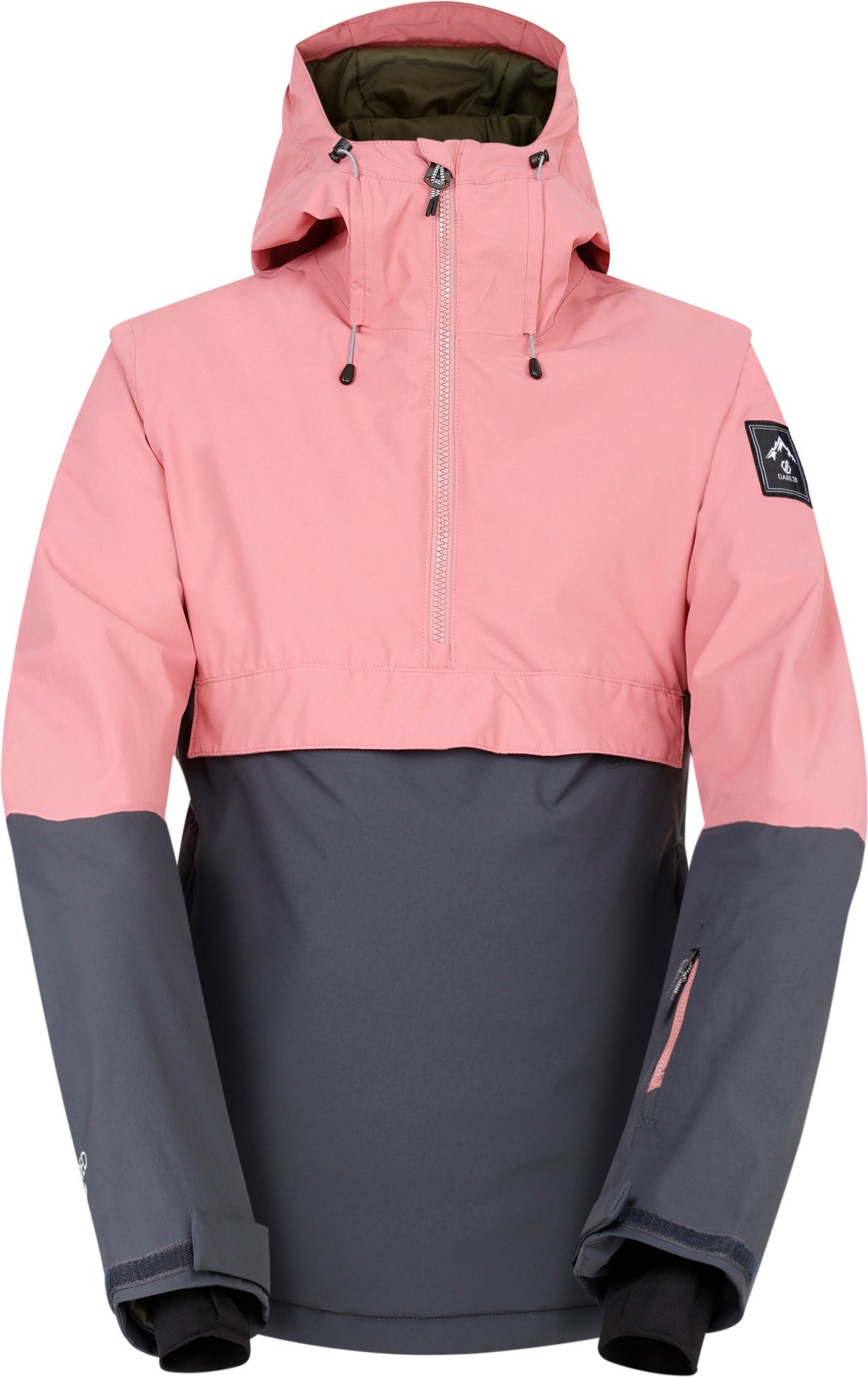 Dare 2B - "Snowburst" Skijacke Über den Kopf für Damen (Graurosa/Ebenholz-Grau)