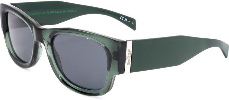 Rechteckige Pflanzenbasierte Sonnenbrille