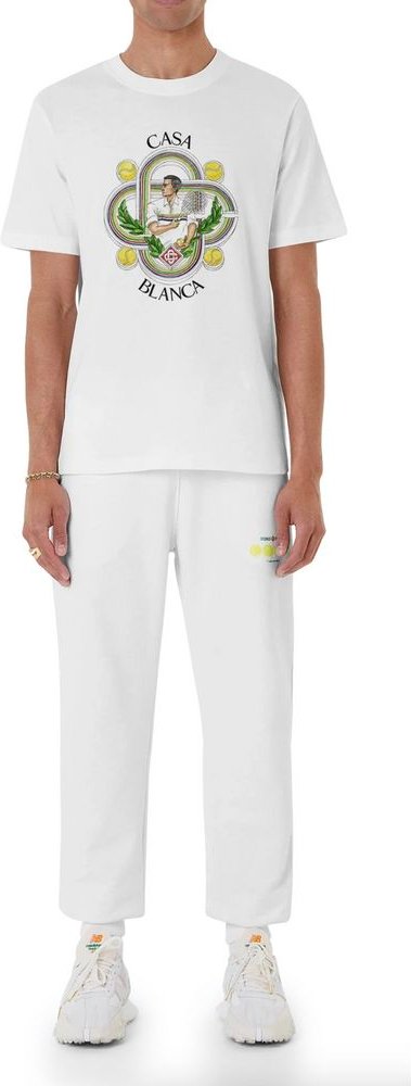 Tennis Spieler T-Shirt mit Grafik