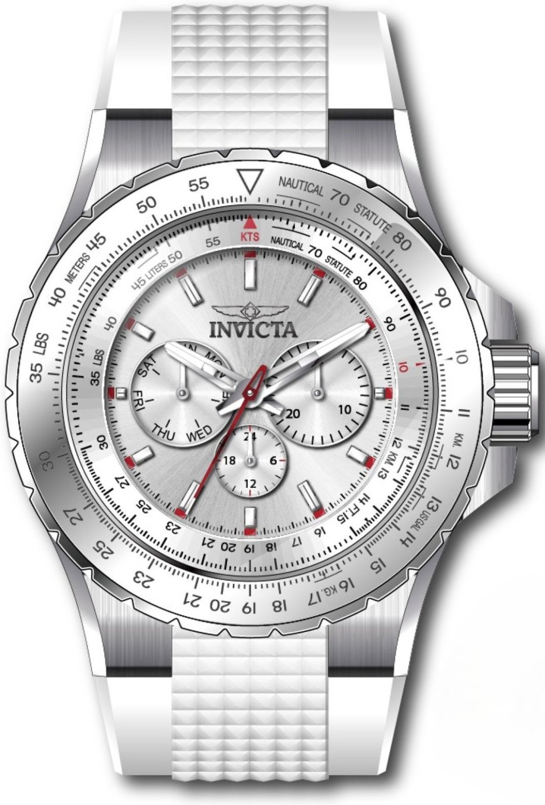 Invicta Aviator 50100 Herrenuhr - 50mm