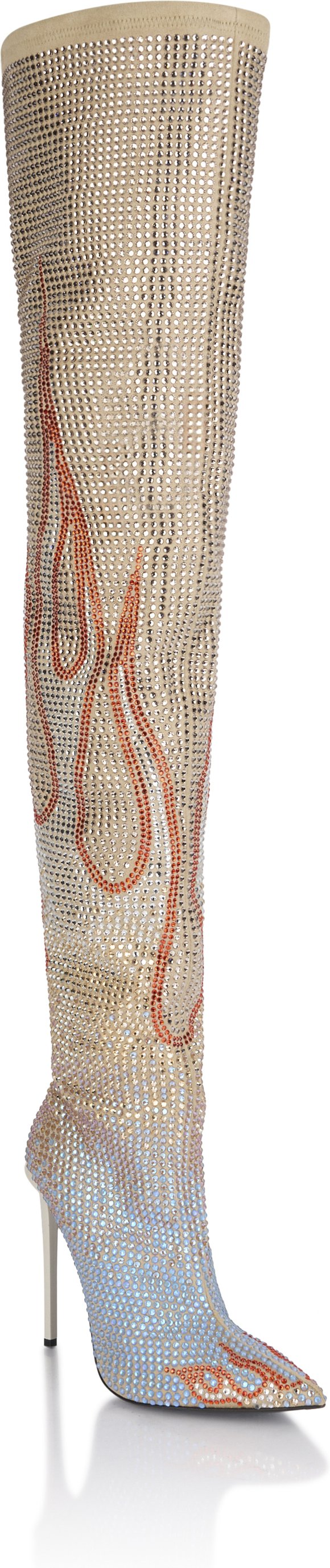 Overknee-Stiefel Flame