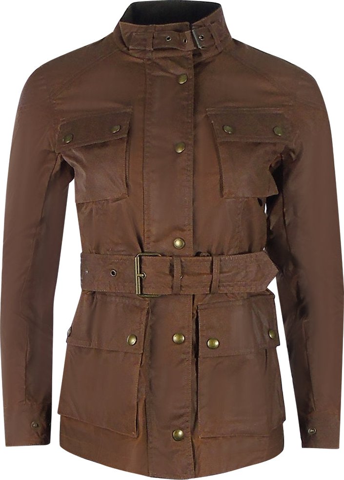Belstaff Trialmaster Hellbraune Motorradjacke