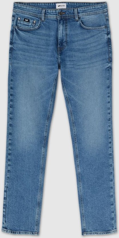 Mittelblaue Herrenjeans MORRIS REV 81MM