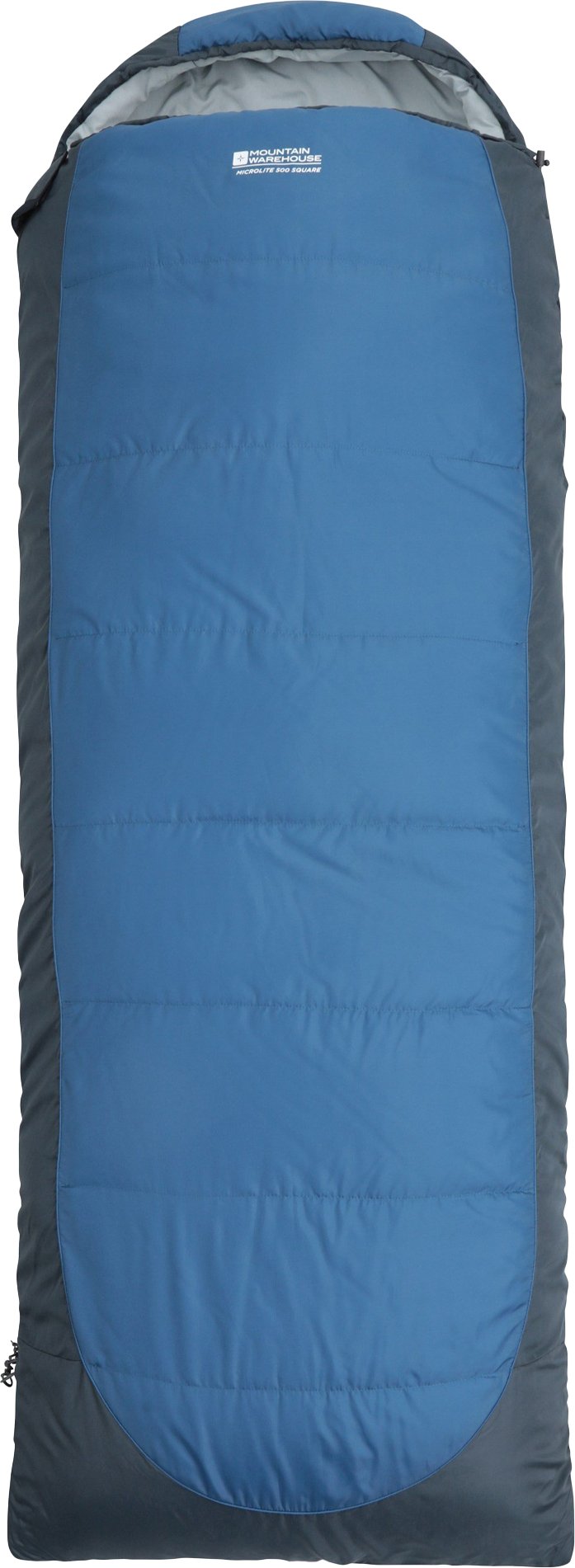 Mountain Warehouse - Schlafsack, Quadratisch, Zwischensaison (Dunkelblau)