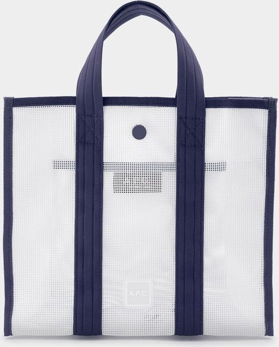 Cabas Louise Small - A.P.C. - Pvc - Blau