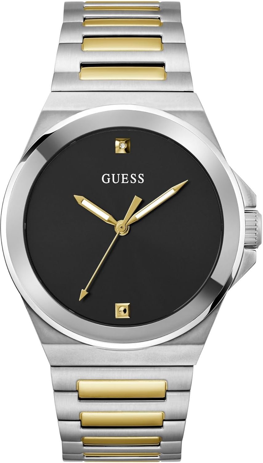 Guess Vinyl Herren Mehrfarbige Uhr GW0833G3
