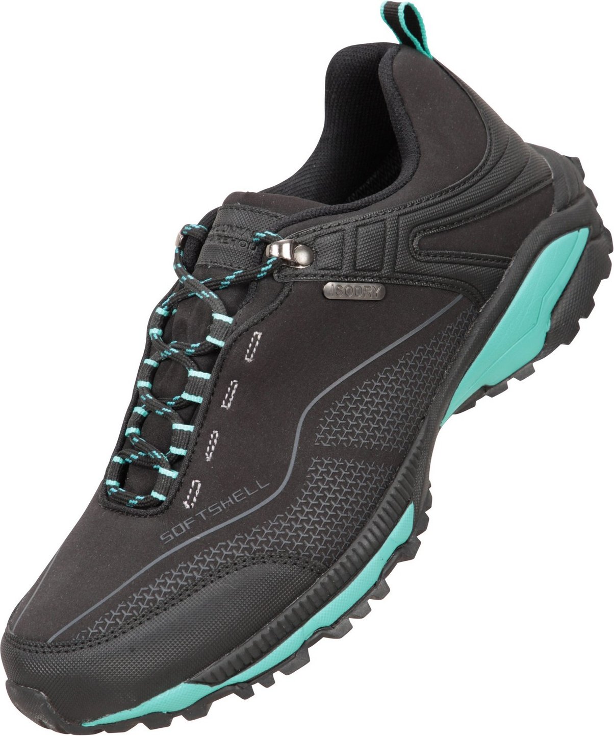 Mountain Warehouse Womens/Ladies Collie Wasserdichte Laufschuhe (Schwarz)