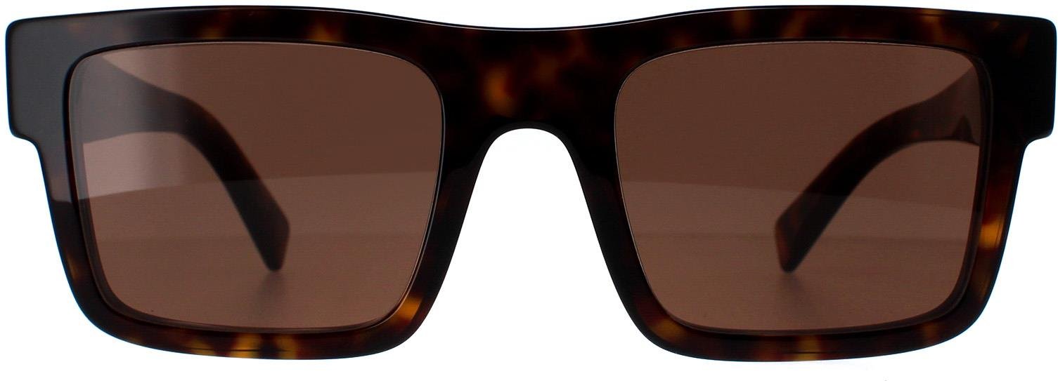 Prada Rectangle Herren Schildkröte Dunkelbraun PR19WS