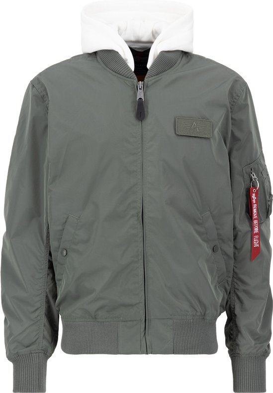 MA-1 TT Two Tone Hood Bomber Jacket