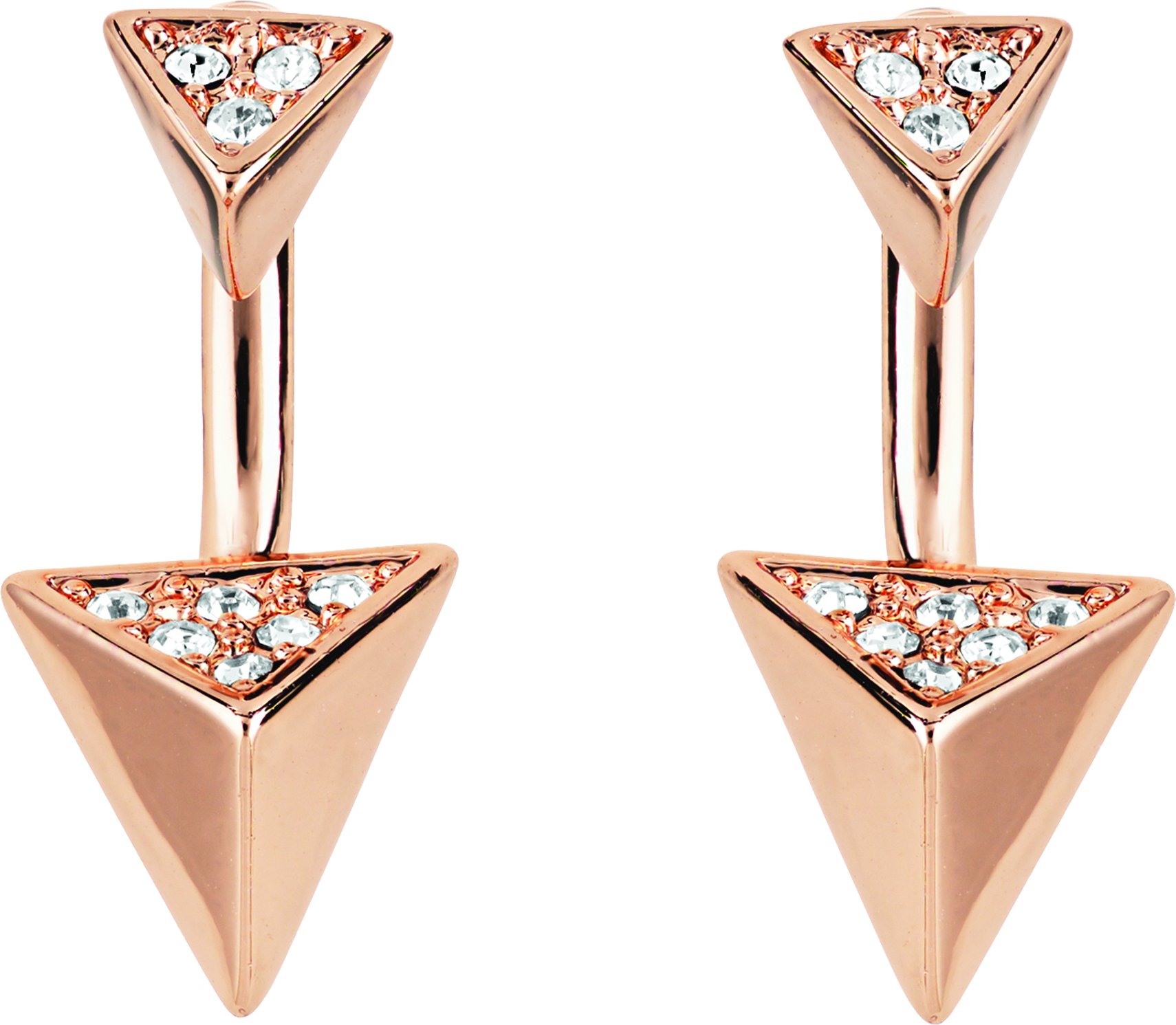 Buckley London Ohrstecker Messing vergoldet