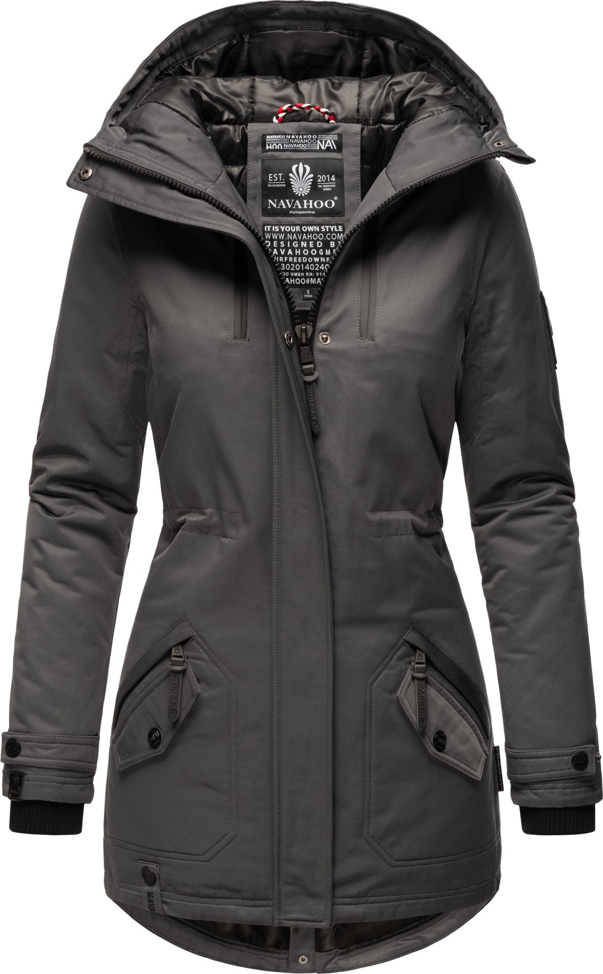 Navahoo Damen Winterjacke Avrille – Warm, Stylisch & Mit Perfekter Länge