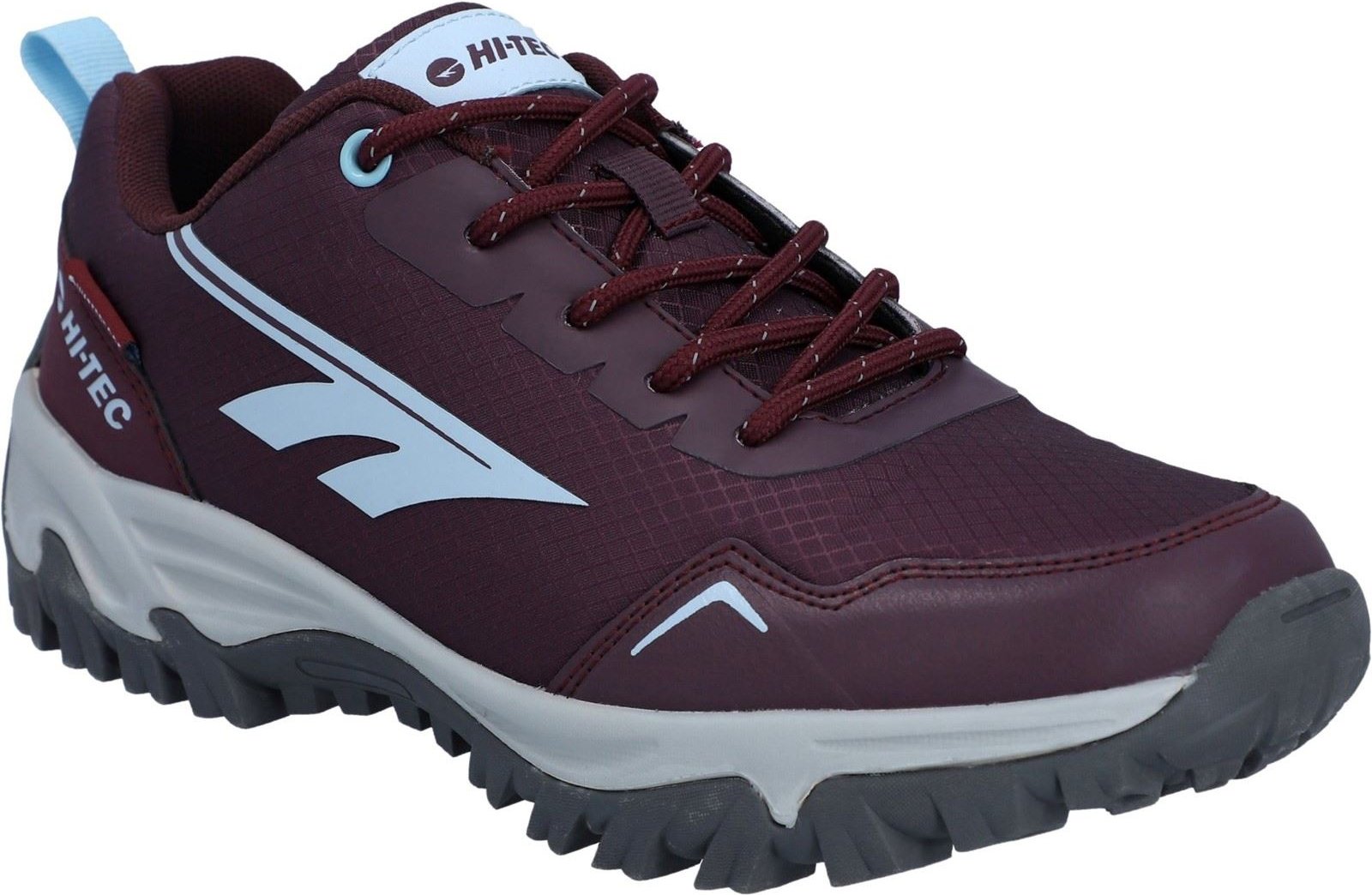 Hi-Tec JAGUAR WOMENS WP Damen Wanderstiefel aus Polyester Kirsch/Mondstein Muster