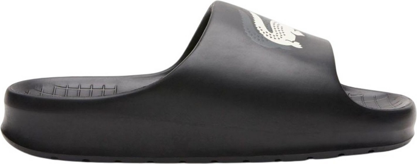 Lacoste - Herren Badesandale "Serve 2.0" (Schwarz/Weiß)