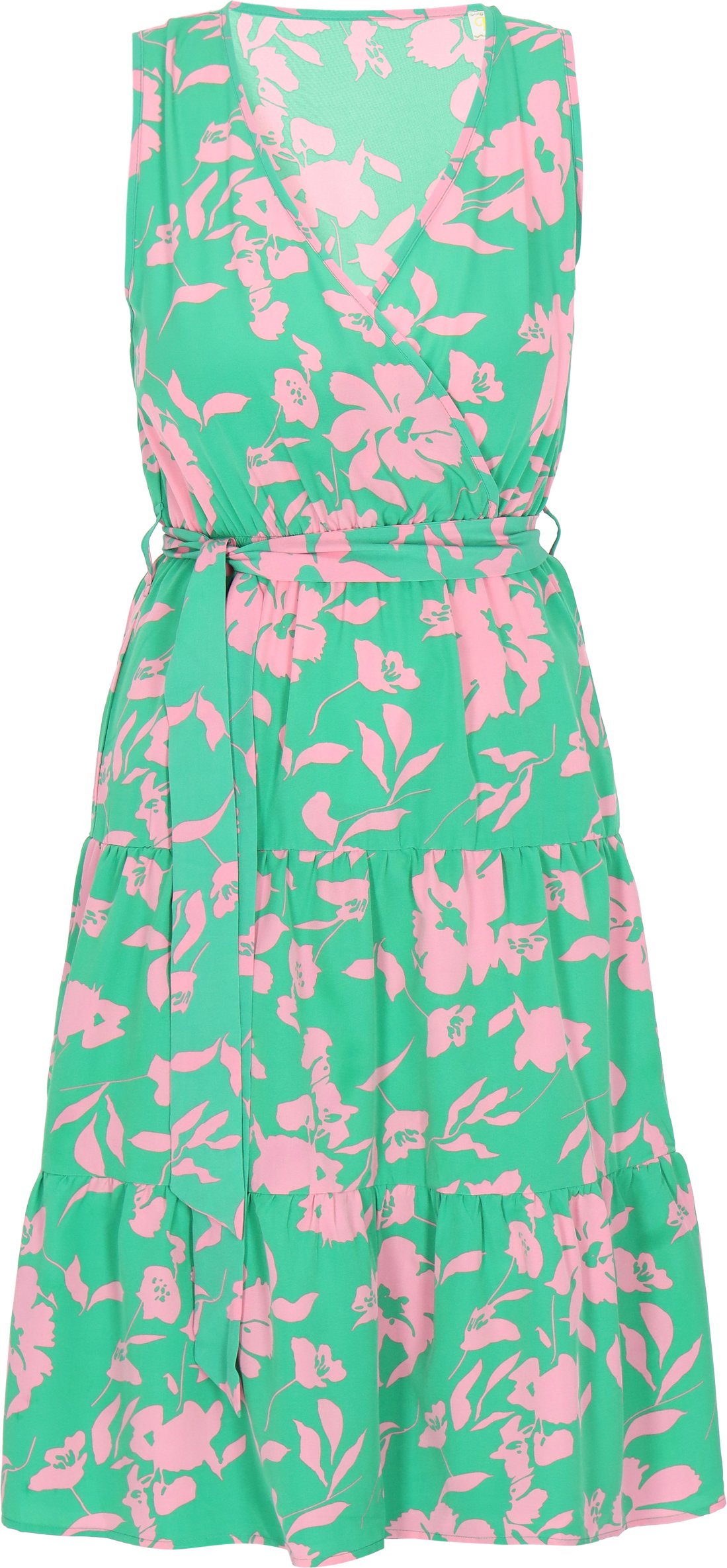 Thumbnail - IZIA Kleid Frauen türkis mehrfarbig