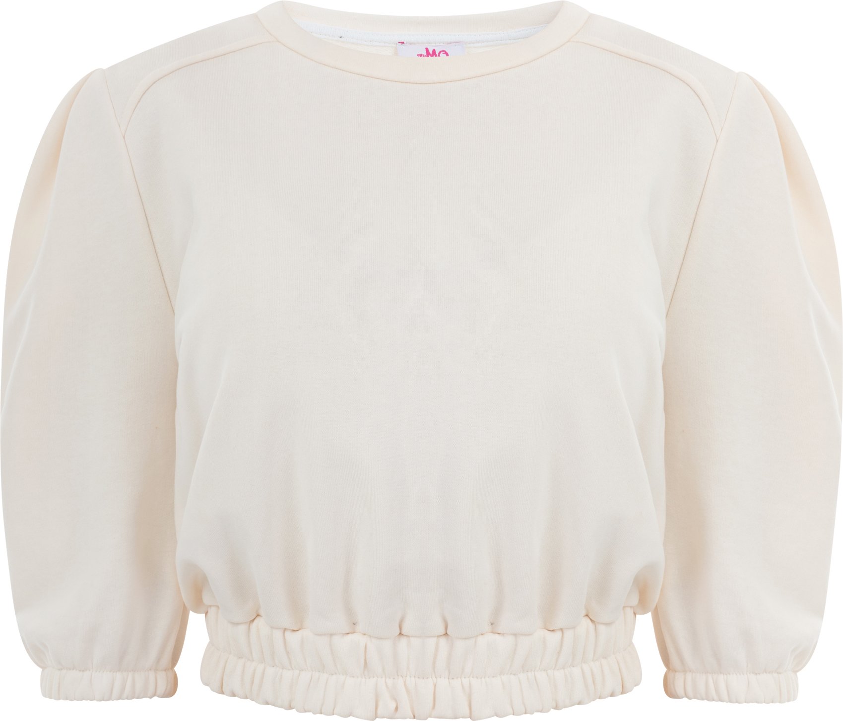 Mymo Sweatpullover Damen Wollweiß