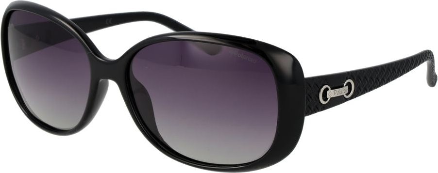 Polaroid schwarze Kunststoff-Sonnenbrille
