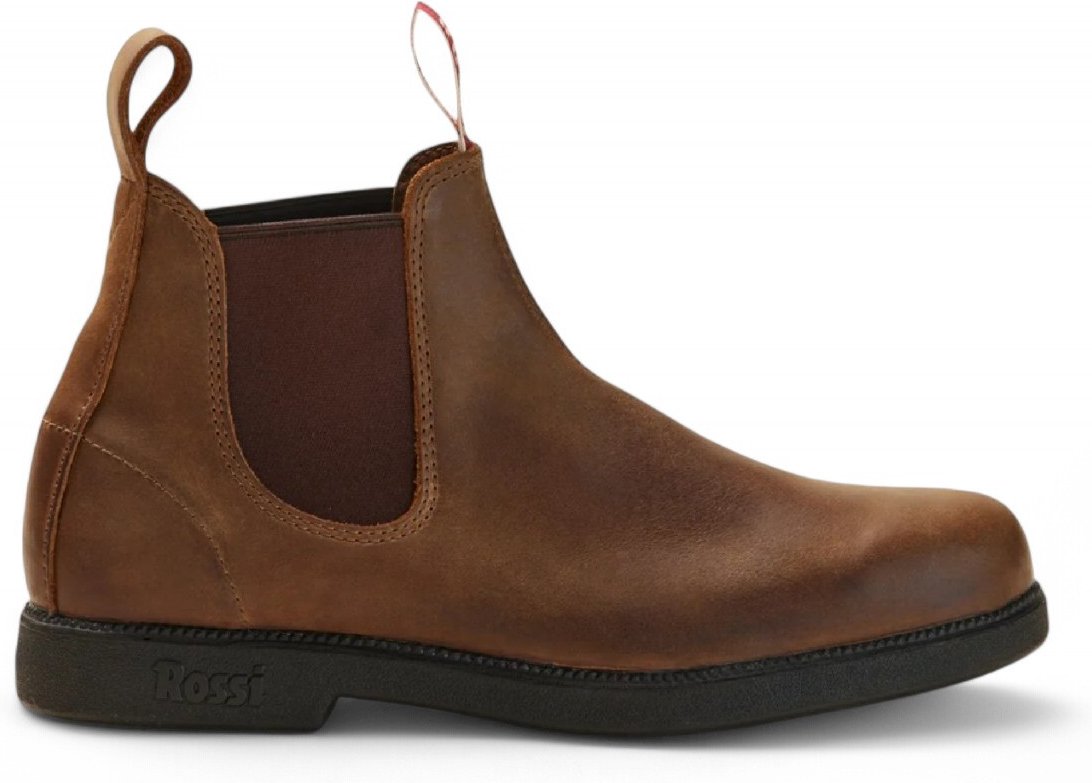 Rossi 607 Booma Chelsea-Stiefel aus braunem Leder
