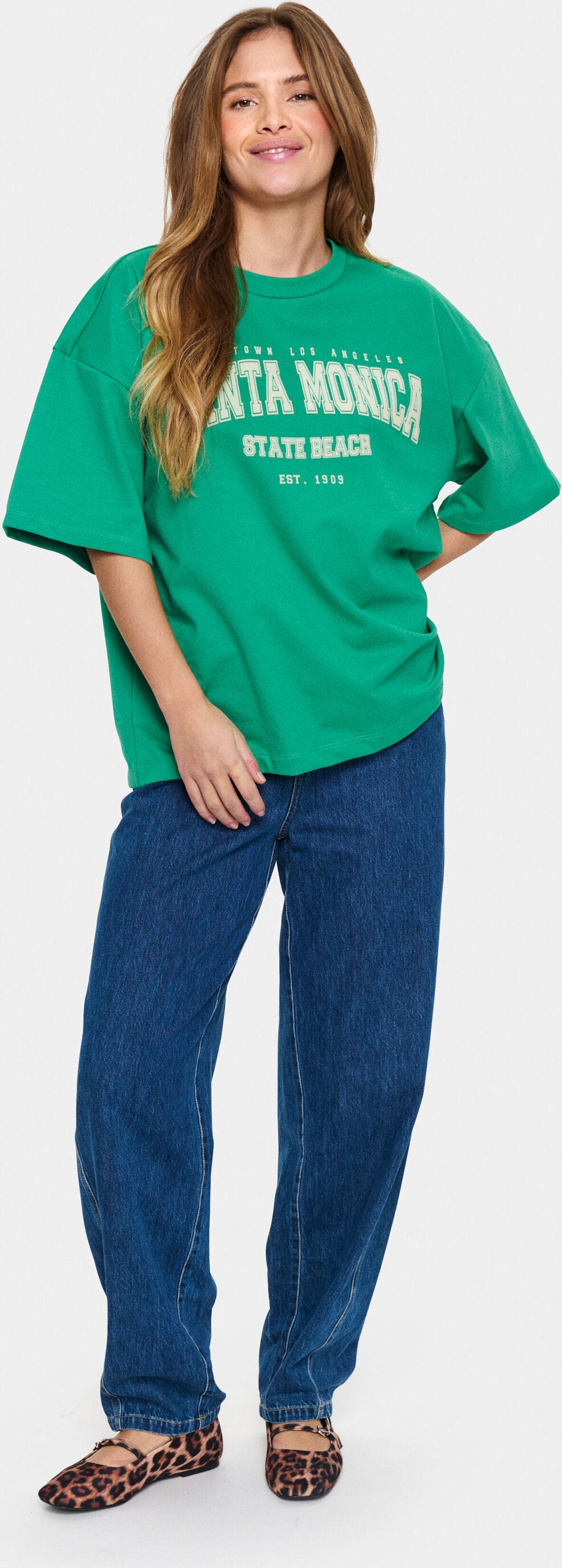 Oversize-Sweatshirt Jelly Bean green