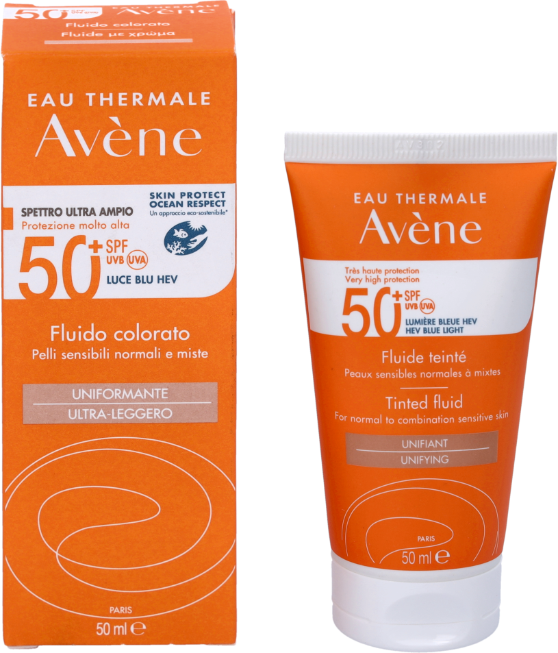 Thumbnail - Avene High Protection Colour Fluid SPF50+50 ml.
