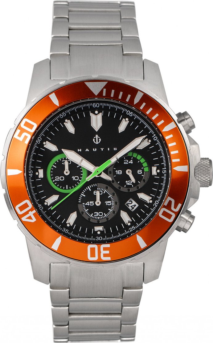 Thumbnail - Montre-bracelet chronographe Nautis Dive Chrono 500