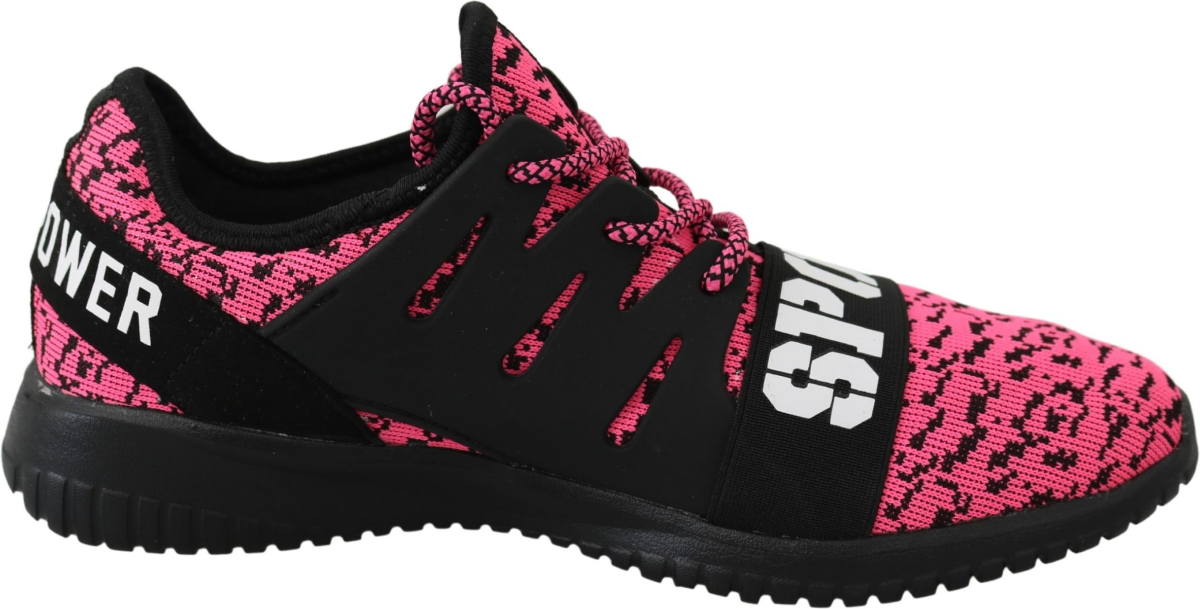 Plein Sport Femme Rose Blush Polyester Runner Joice Sneakers Chaussures