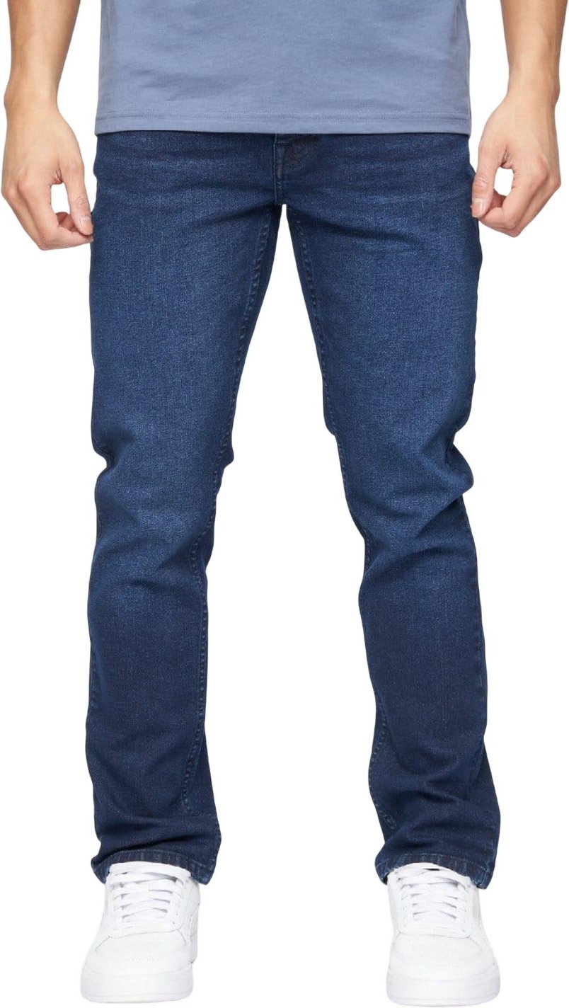 Crosshatch - "Malcom" Jeans für Herren (Dunkelblau)