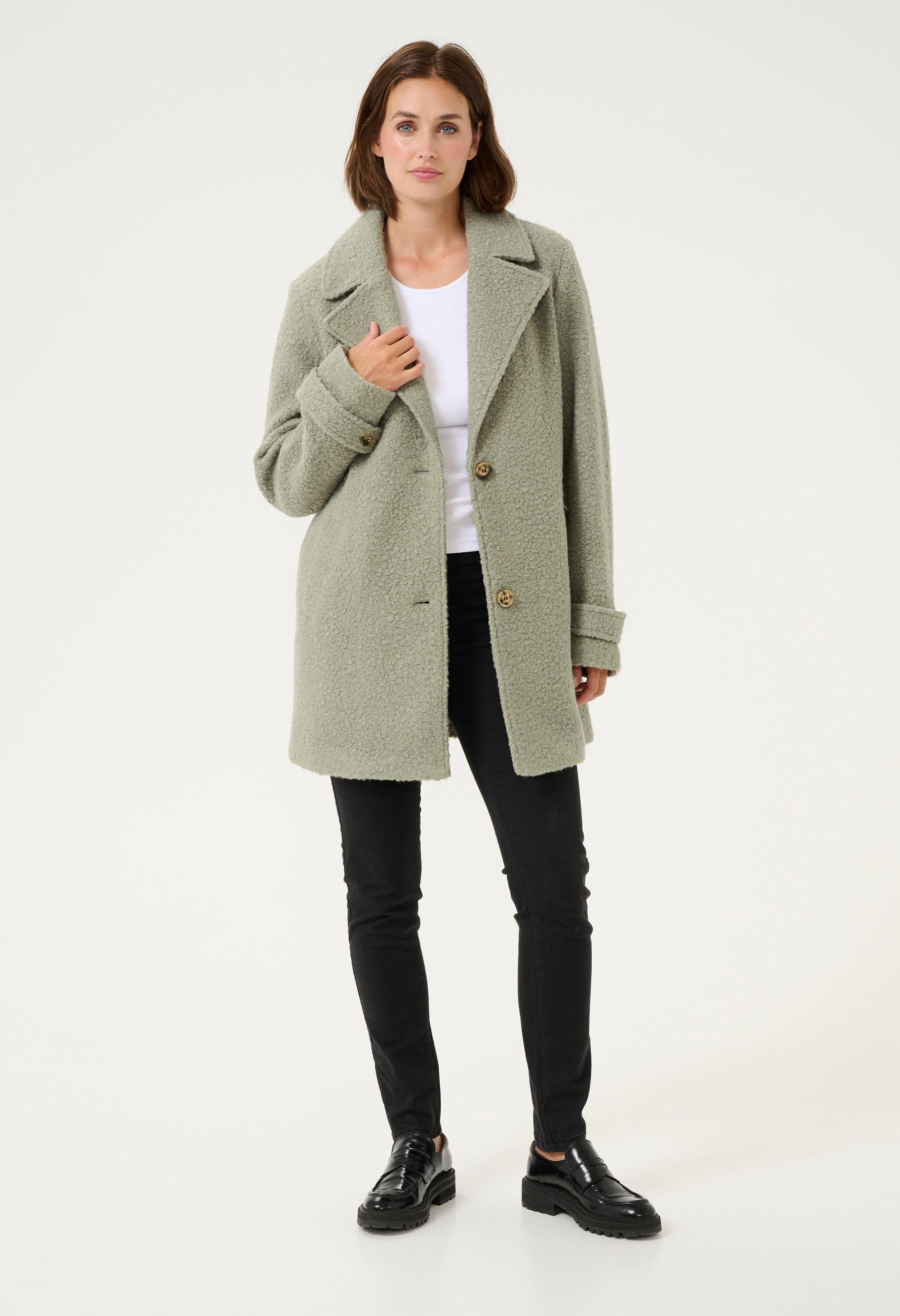 Jacke Regular fit Vetiver green