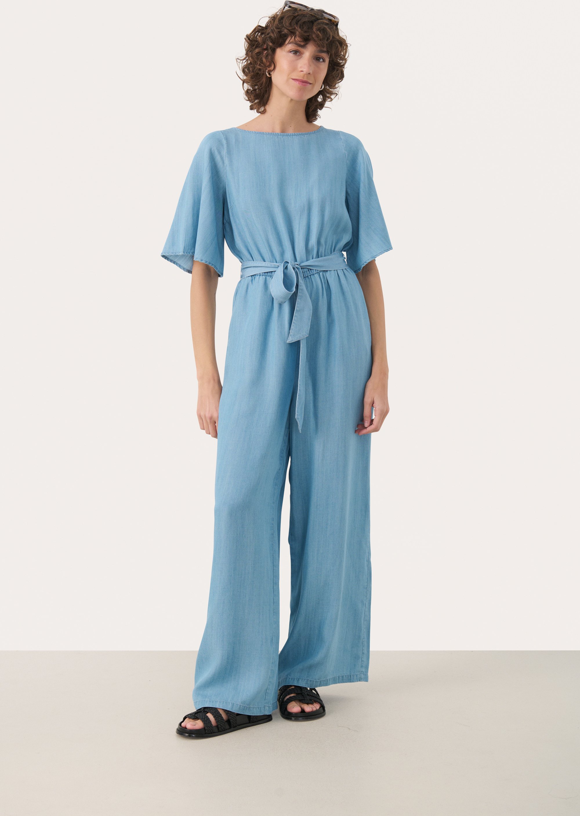 Thumbnail - Overall Easy fit light blue