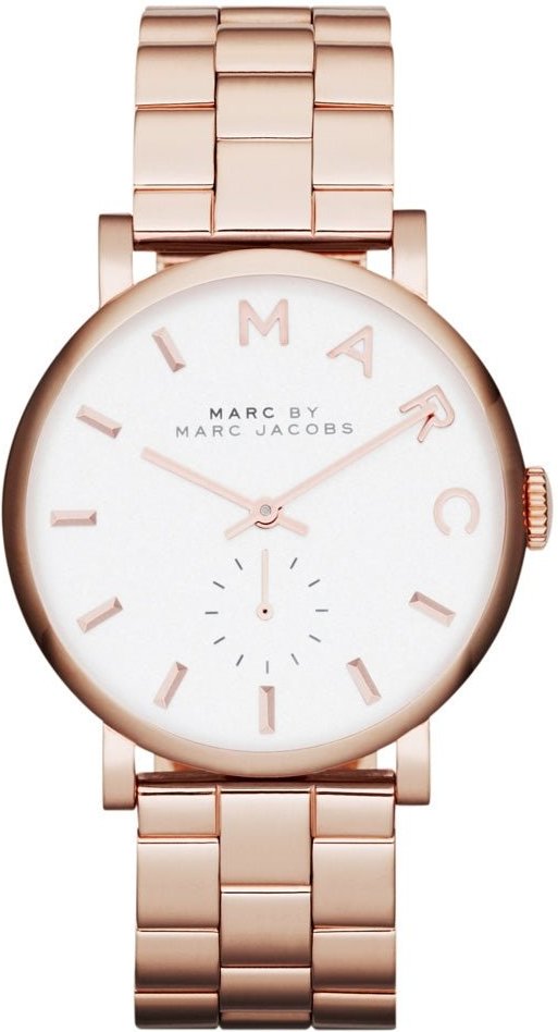 Marc Jacobs MBM3244 Baker Rose vergoldet Damenuhr
