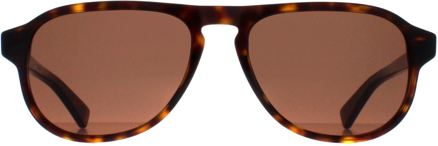 Bottega Veneta Pilotenbrille Unisex Havanna Braun BV1292S