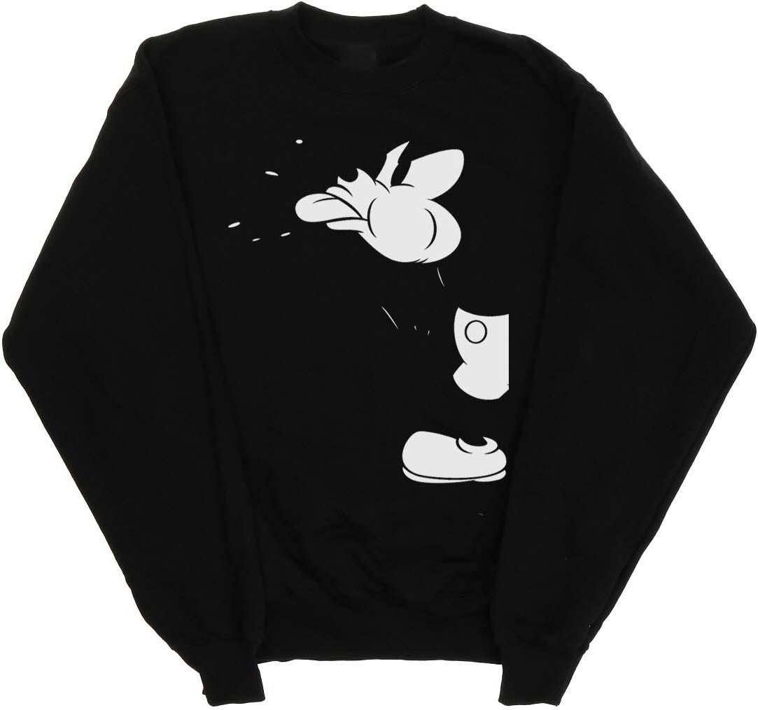 Disney - "Mickey Mouse Cut" Sweatshirt für Damen (Schwarz)