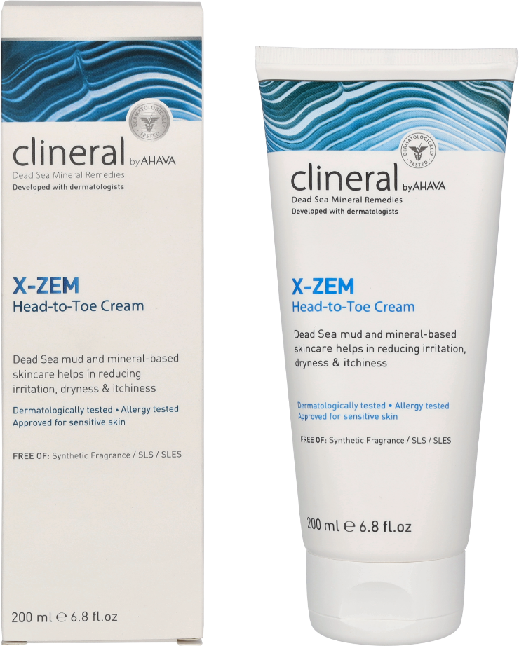 Ahava Clineral X-Zem Head-to-Toe Cream.