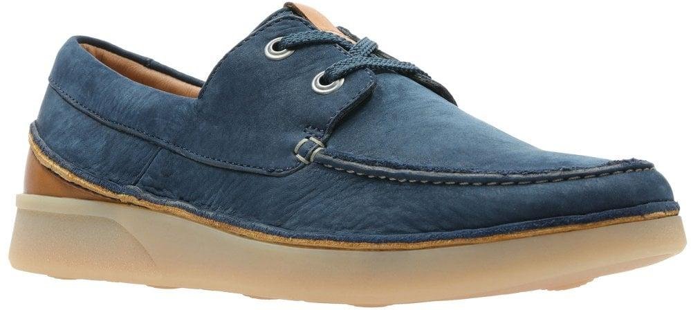 Clarks Oakland Sun Mens Navy Schuhe