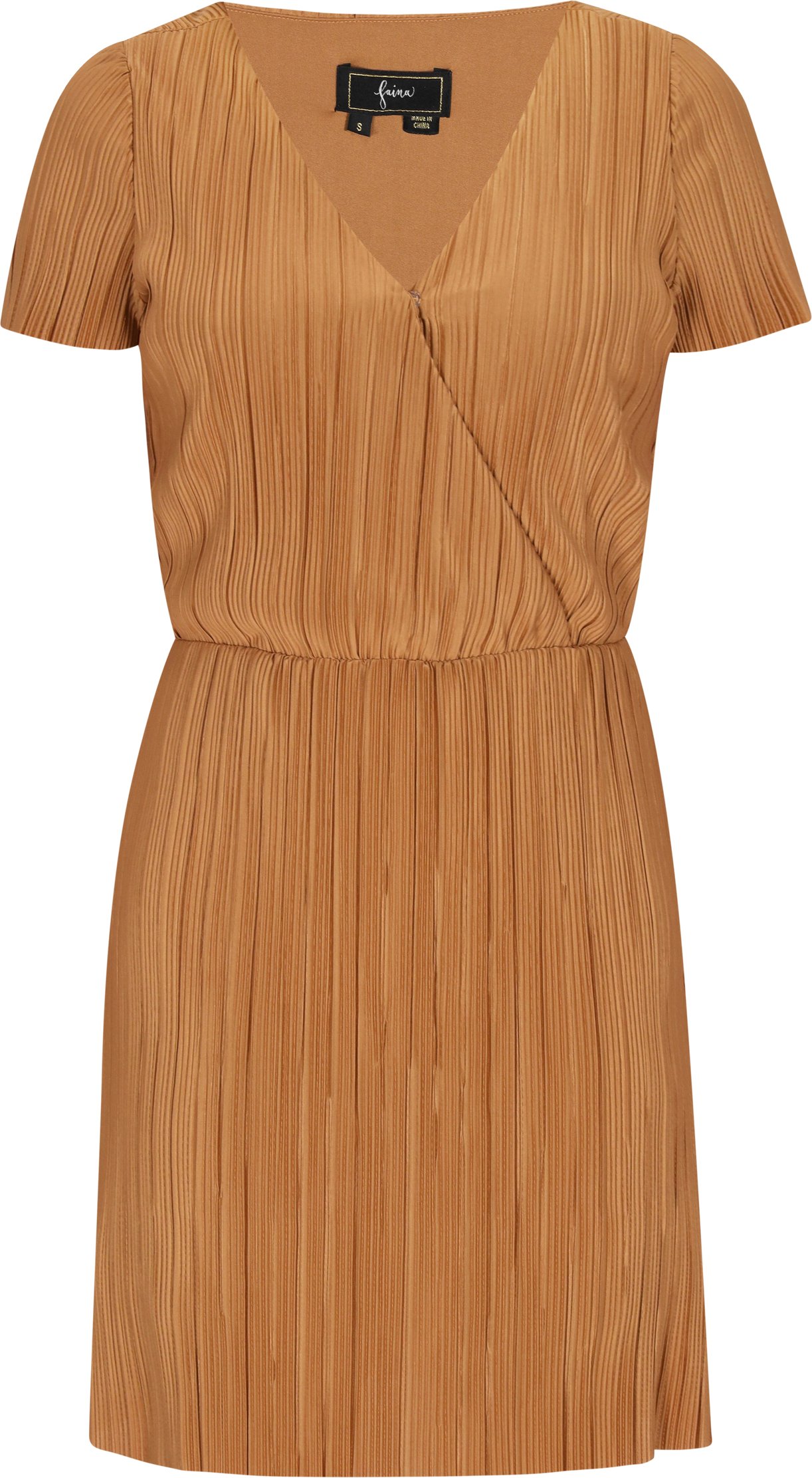 Faina Kleid Frauen helles Kamel