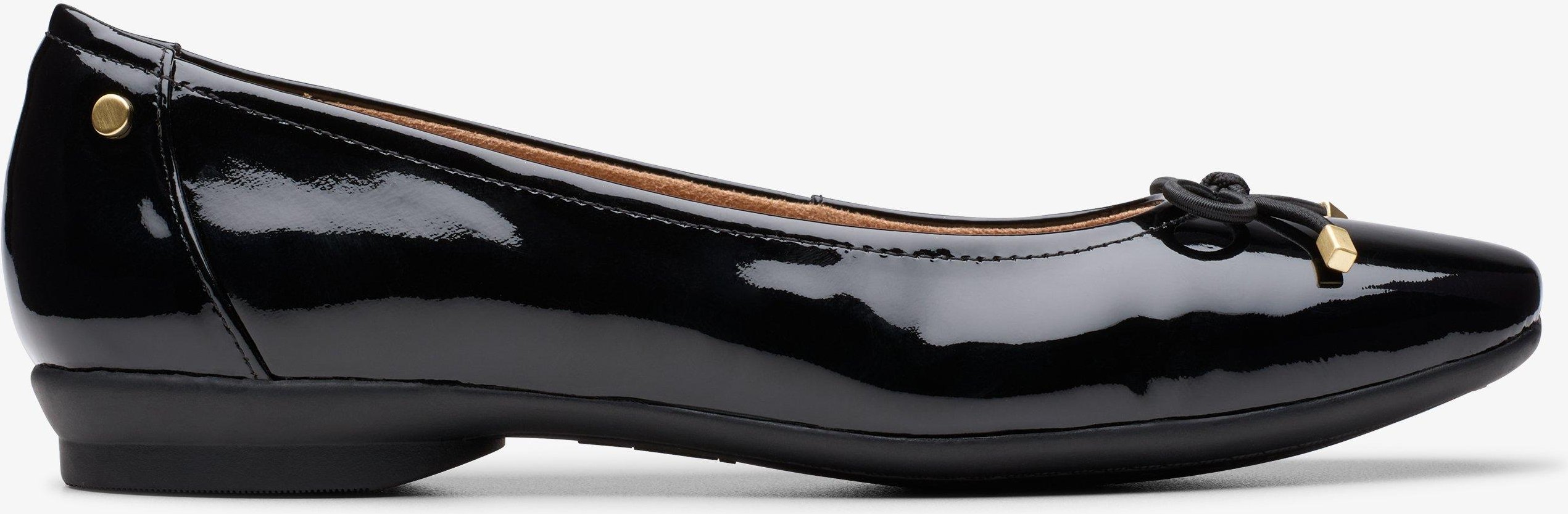 Candra Licht Schwarze Lackschuhe