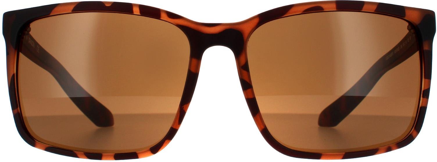 Dragon Square Mens Matte Tortoise Bronze Sonnenbrille