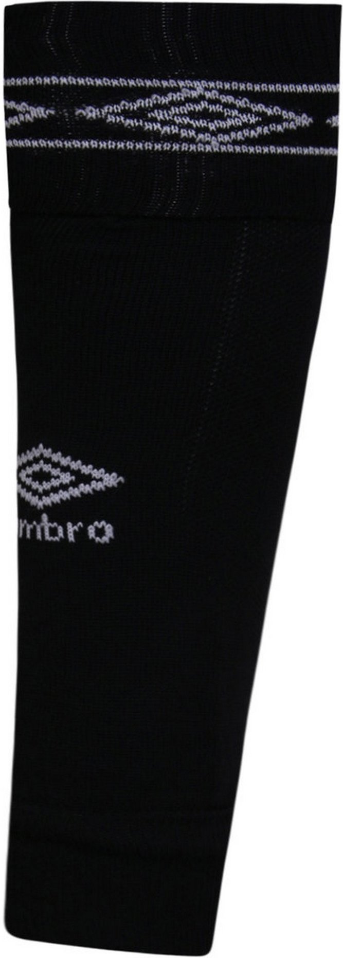 Umbro Herren Diamond Leg Sleeves (Schwarz/Weiß)
