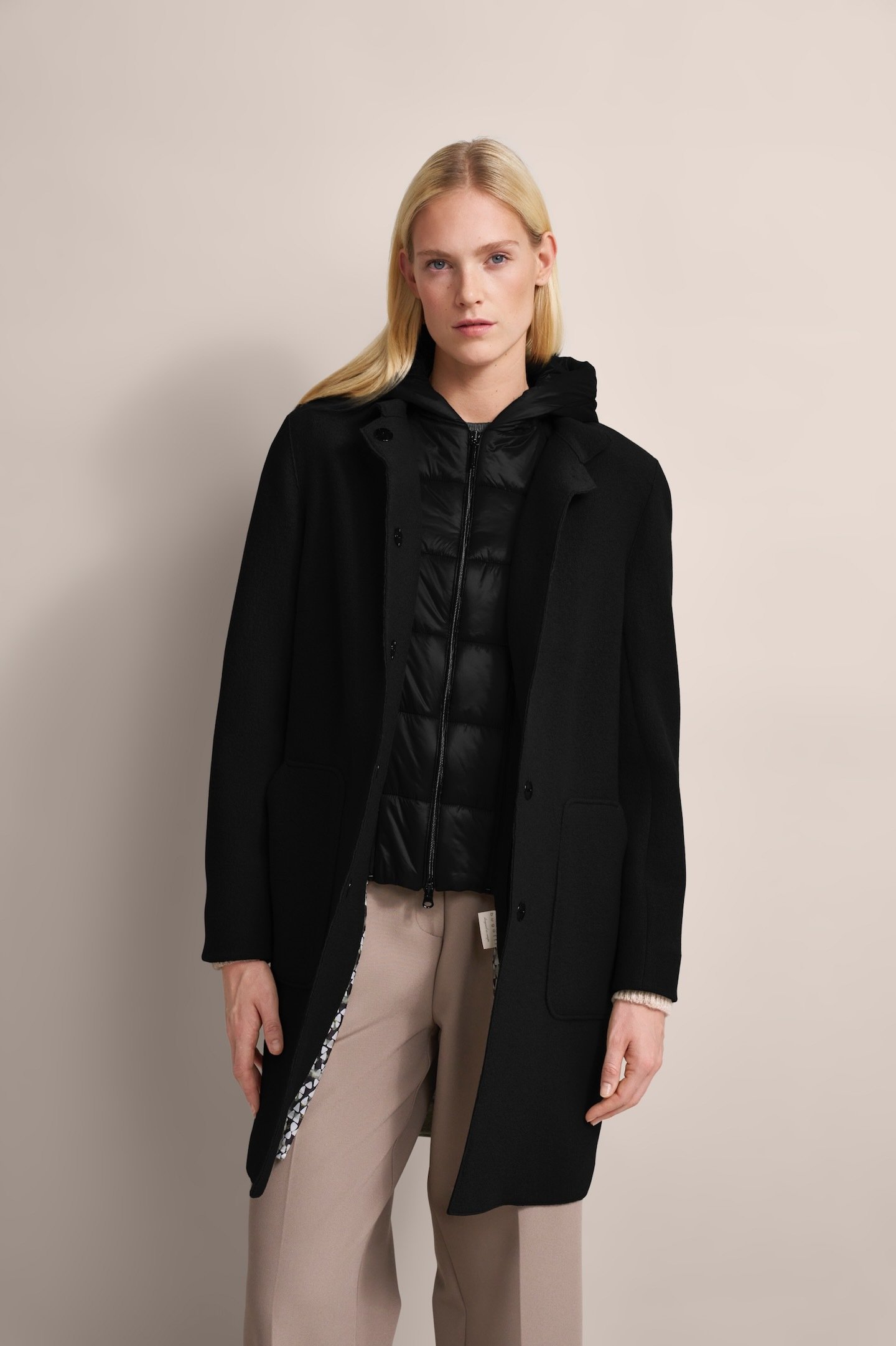 Bugatti Damen Parka mit Materialmix