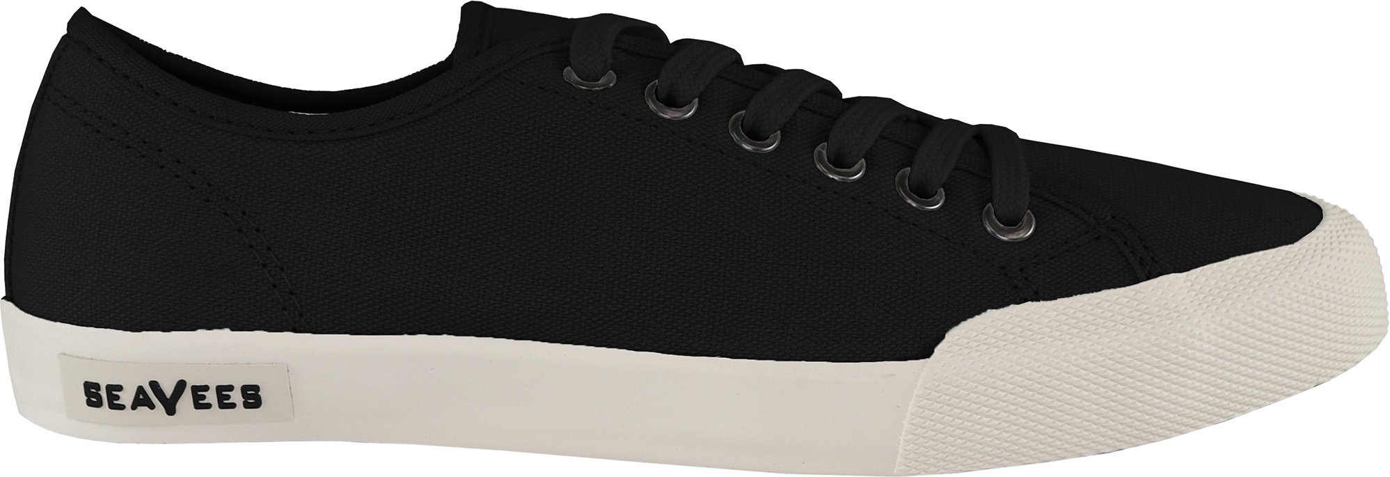Seavees Monterey Black Herren Plimsolls