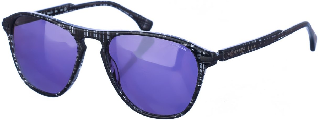 Unisex-Sonnenbrille in ovaler Form AB12307