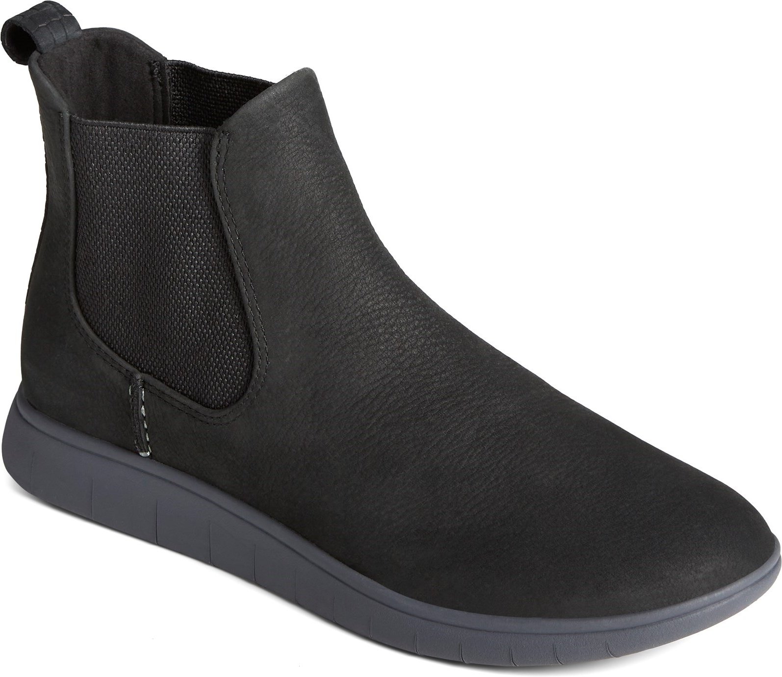 Sperry Coastal PW Chelsea Black Womens Stiefel