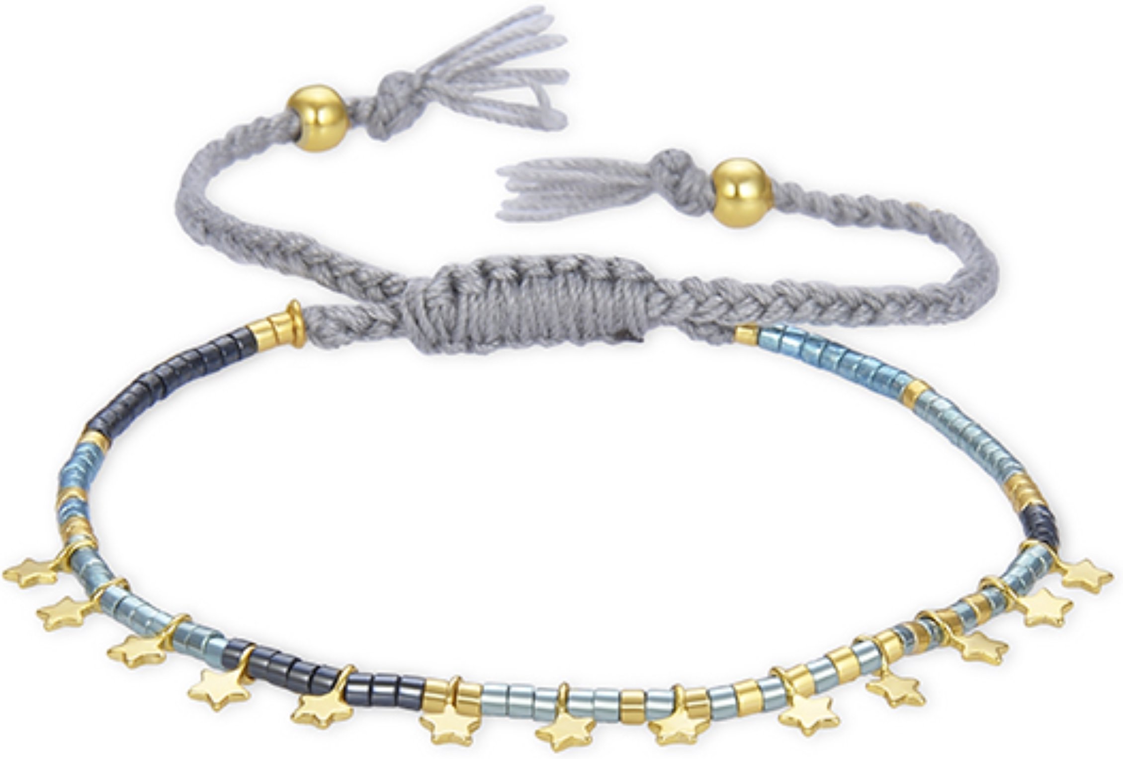 Luxenter Sterling Silber 925 Armband mit 18K Gelbgold - Muh