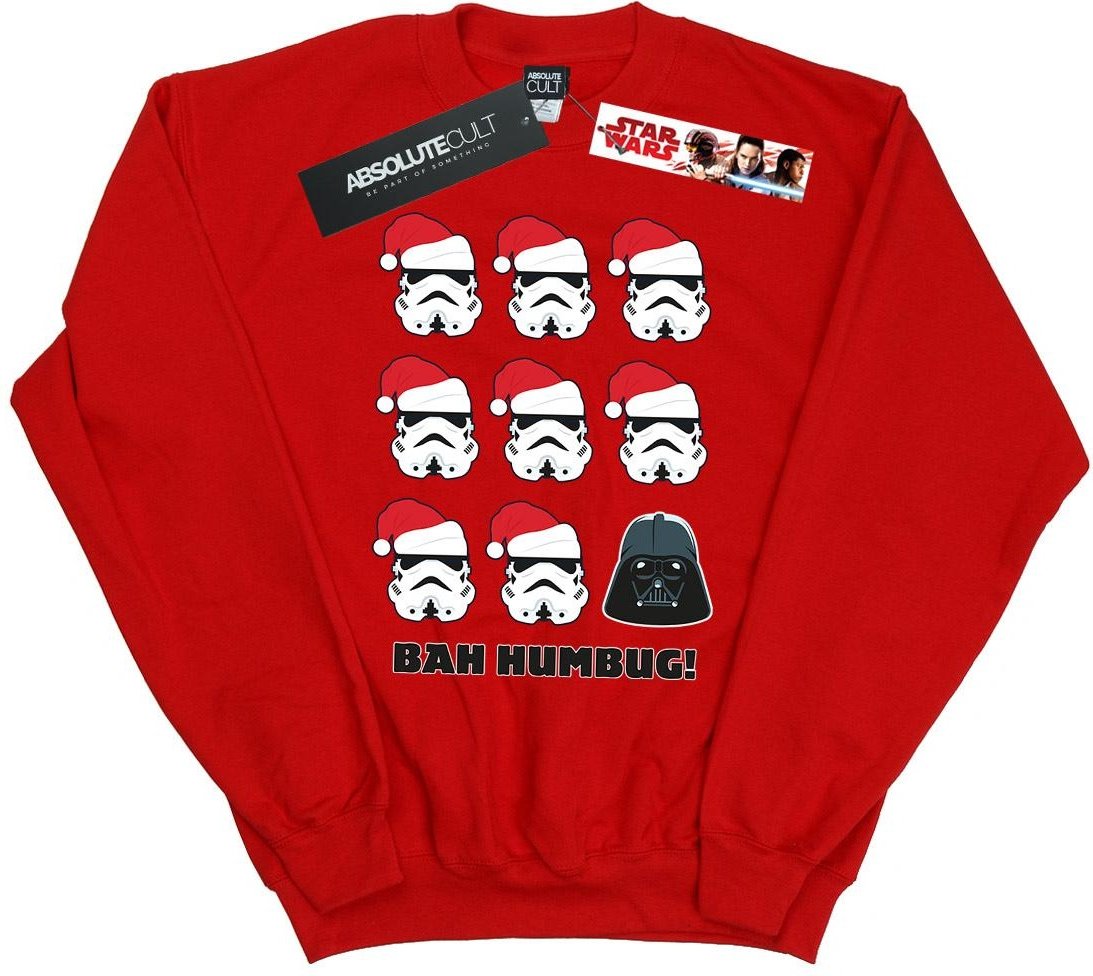 Star Wars - "Humbug" Sweatshirt für Herren (Rot)