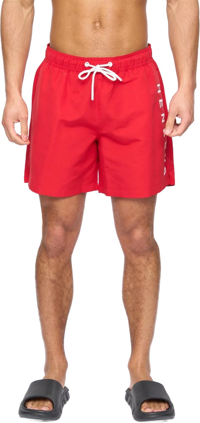 Henleys - "Henybold" Badeshorts für Herren (Rot)