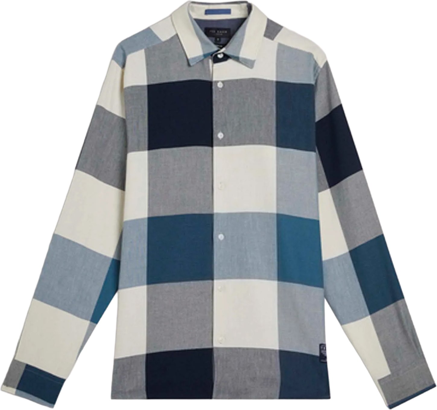 Thumbnail - Ted Baker - "Neetly" Hemd für Herren Langärmlig (Blau)