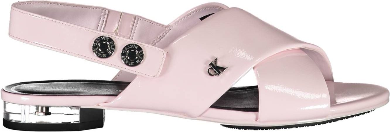 Kreuzriemen Slingback Sandalen