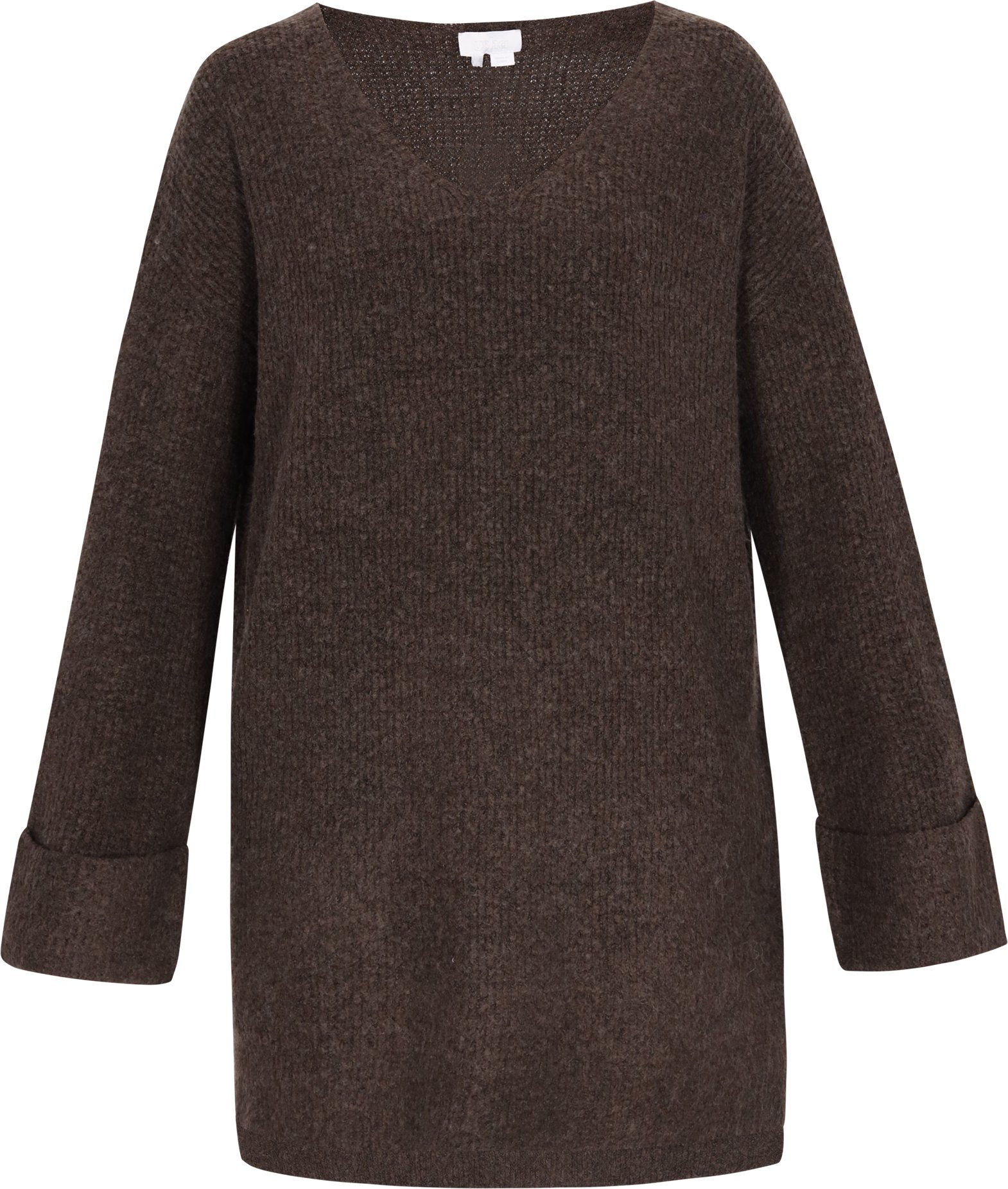 usha Pullover Frauen dunkelbraun meliert